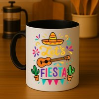Cinco Mayo Lets Fiesta Girl Mexican Funny Squad Mug