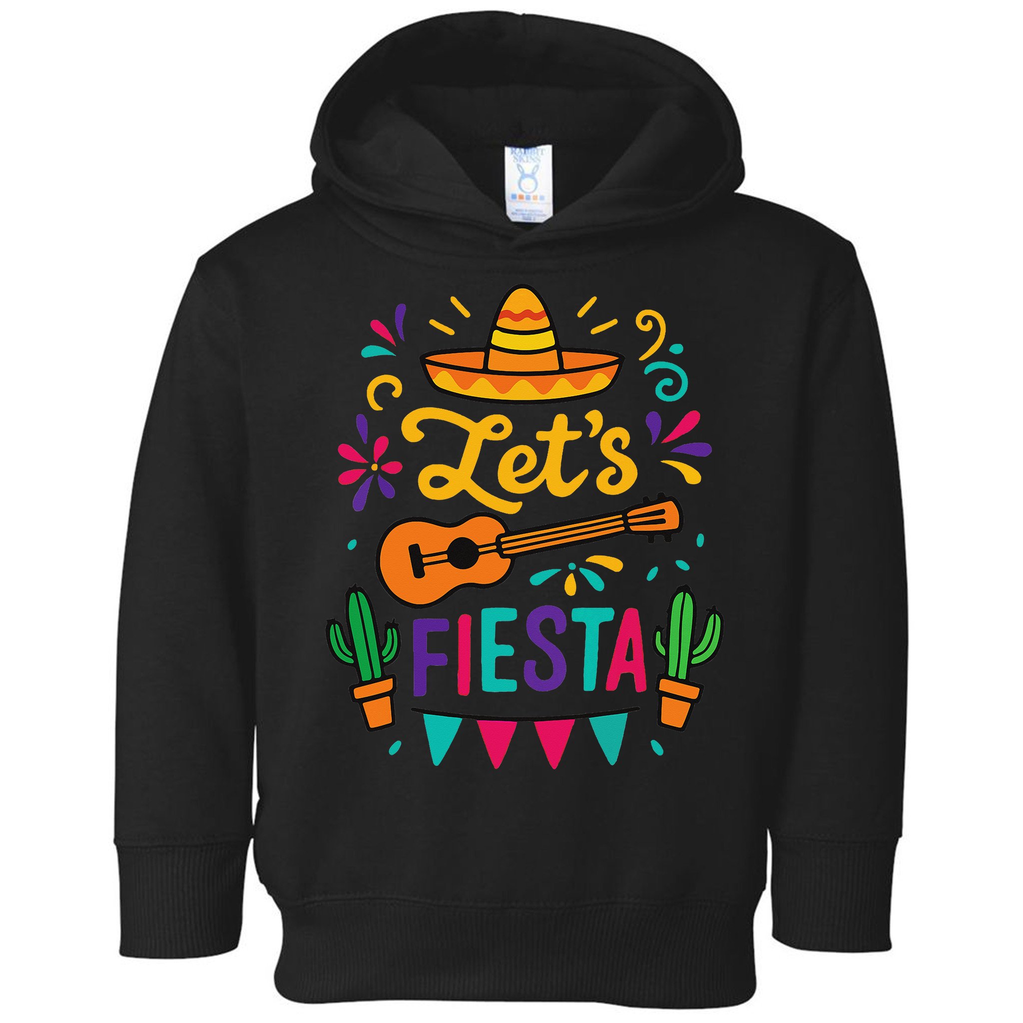 Cinco Mayo Lets Fiesta Girl Mexican Funny Squad Toddler Hoodie