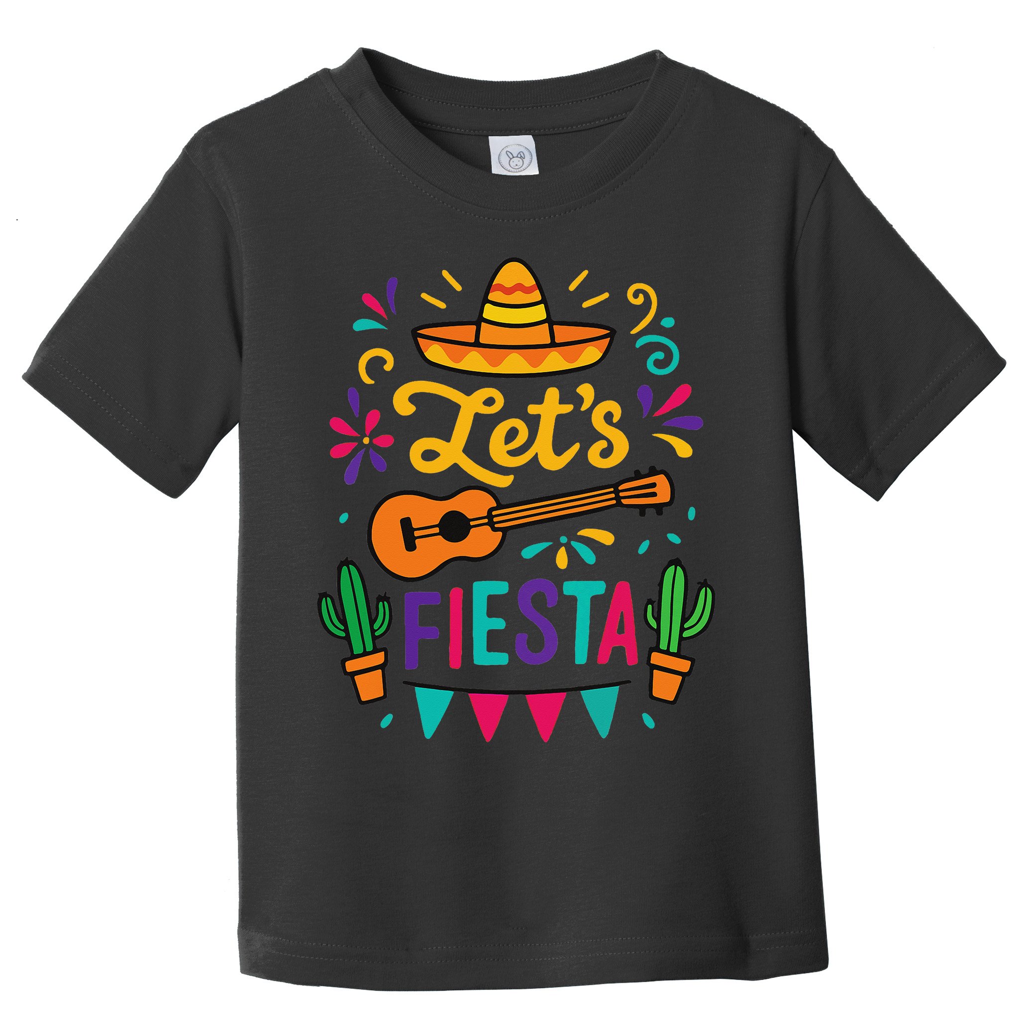 Cinco Mayo Lets Fiesta Girl Mexican Funny Squad Toddler T-Shirt
