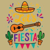 Cinco Mayo Lets Fiesta Girl Mexican Funny Squad Cooling Performance Crew T-Shirt