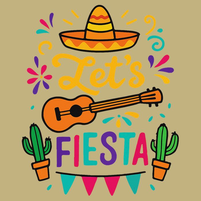 Cinco Mayo Lets Fiesta Girl Mexican Funny Squad Cooling Performance Crew T-Shirt