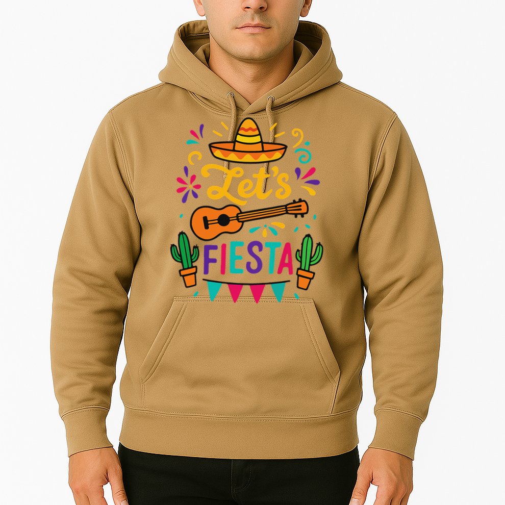 Cinco Mayo Lets Fiesta Girl Mexican Funny Squad Hoodie