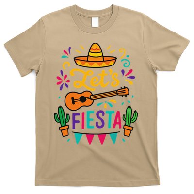 Cinco Mayo Lets Fiesta Girl Mexican Funny Squad T-Shirt