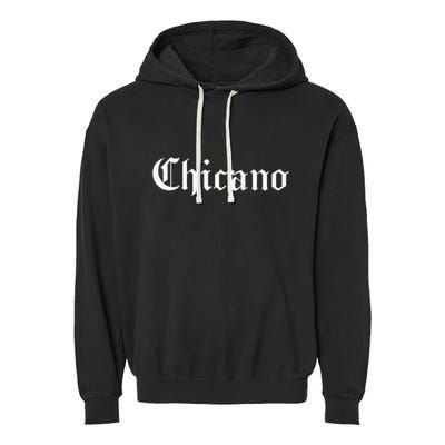 Chicano Mexican Latin Pride Latino Spanish Sayings Espanol Garment-Dyed Fleece Hoodie