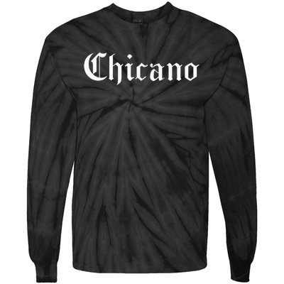 Chicano Mexican Latin Pride Latino Spanish Sayings Espanol Tie-Dye Long Sleeve Shirt