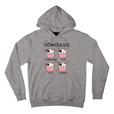 Cowculus Math Lovers Funny Cow Calculus Math Teacher Gift Tall Hoodie