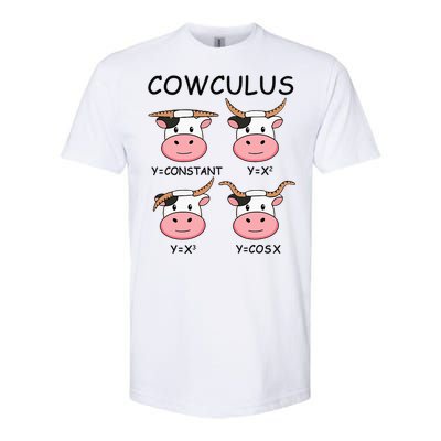 Cowculus Math Lovers Funny Cow Calculus Math Teacher Gift Softstyle CVC T-Shirt