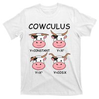 Cowculus Math Lovers Funny Cow Calculus Math Teacher Gift T-Shirt