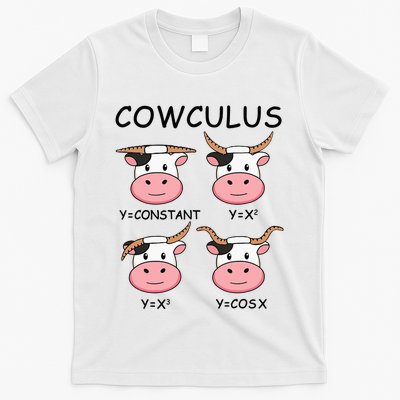 Cowculus Math Lovers Funny Cow Calculus Math Teacher Gift T-Shirt