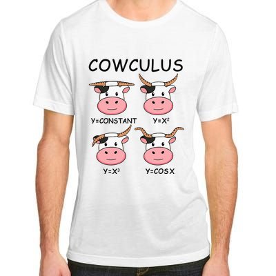 Cowculus Math Lovers Funny Cow Calculus Math Teacher Gift Adult ChromaSoft Performance T-Shirt