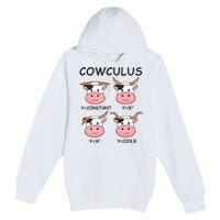 Cowculus Math Lovers Funny Cow Calculus Math Teacher Gift Premium Pullover Hoodie