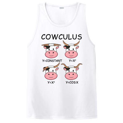 Cowculus Math Lovers Funny Cow Calculus Math Teacher Gift PosiCharge Competitor Tank