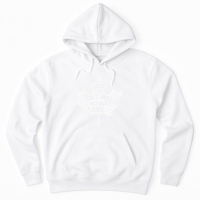 Canada Maple Leaf Vintage Just Once Before I Die Toronto Hoodie