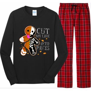 Cut My Life Into Pieces Gingerbread Christmas Long Sleeve Pajama Set