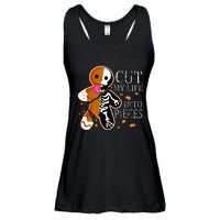 Cut My Life Into Pieces Gingerbread Christmas Ladies Essential Flowy Tank