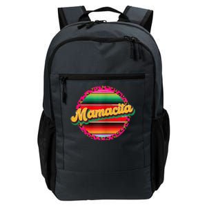 Cool Mamacita Mexican Mom Leopard Serape Cinco De Mayo Funny Gift Daily Commute Backpack