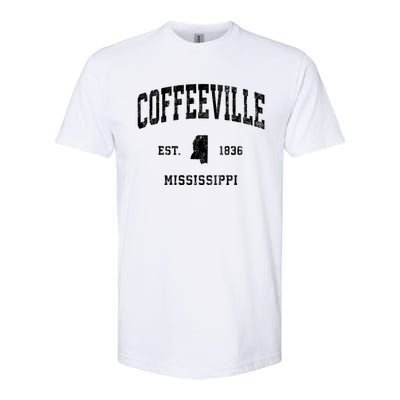 Coffeeville Mississippi Ms Vintage Athletic Softstyle CVC T-Shirt