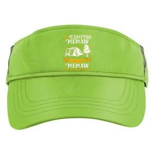 Camping Memaw Much Cooler Gift For Memaw Gift Adult Drive Performance Visor