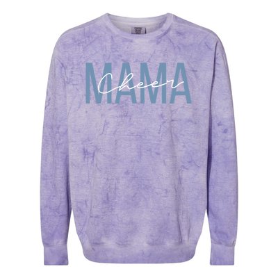 Cheerleader Mom Meaningful Gift Cheer Mom Mama Mother Gift Colorblast Crewneck Sweatshirt