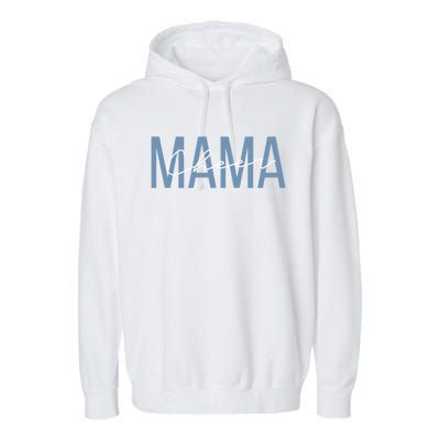 Cheerleader Mom Meaningful Gift Cheer Mom Mama Mother Gift Garment-Dyed Fleece Hoodie