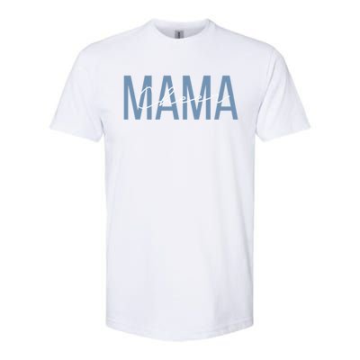 Cheerleader Mom Meaningful Gift Cheer Mom Mama Mother Gift Softstyle® CVC T-Shirt