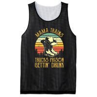 Country Music Mama Trains Trucks Prison Getting Drunk Mesh Reversible Basketball Jersey Tank