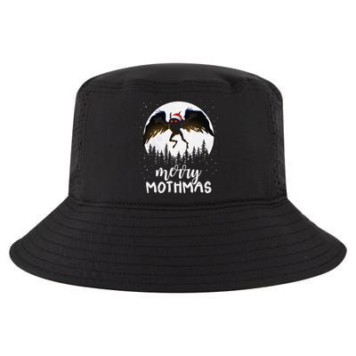 Christmas Mothman Merry Mothmas Creepy Folklore Cryptid Xmas Cool Comfort Performance Bucket Hat