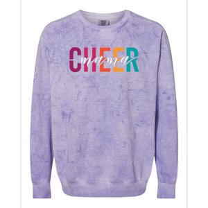 Cheer Mama Meaningful Gift Colorblast Crewneck Sweatshirt