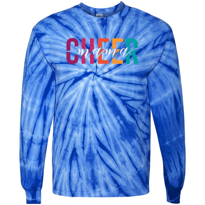 Cheer Mama Meaningful Gift Tie-Dye Long Sleeve Shirt