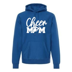 Cheer Mom Mother Cute Megaphone Funny Gift Premium Hoodie