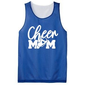 Cheer Mom Mother Cute Megaphone Funny Gift Mesh Reversible Basketball Jersey Tank