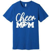 Cheer Mom Mother Cute Megaphone Funny Gift Premium T-Shirt