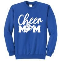 Cheer Mom Mother Cute Megaphone Funny Gift Tall Sweatshirt