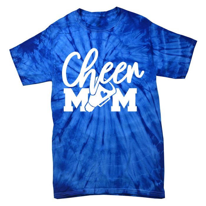 Cheer Mom Mother Cute Megaphone Funny Gift Tie-Dye T-Shirt