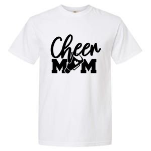 Cheer Mom Mother Cute Megaphone Funny Gift Garment-Dyed Heavyweight T-Shirt