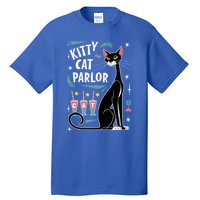 Cool Midcentury Modern Retro Kitty Cat Parlor Design Gift Tall T-Shirt