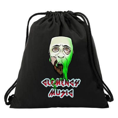 Clemency Music Melt Drawstring Bag