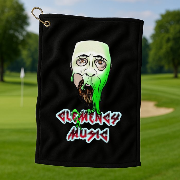 Clemency Music Melt Golf Towel