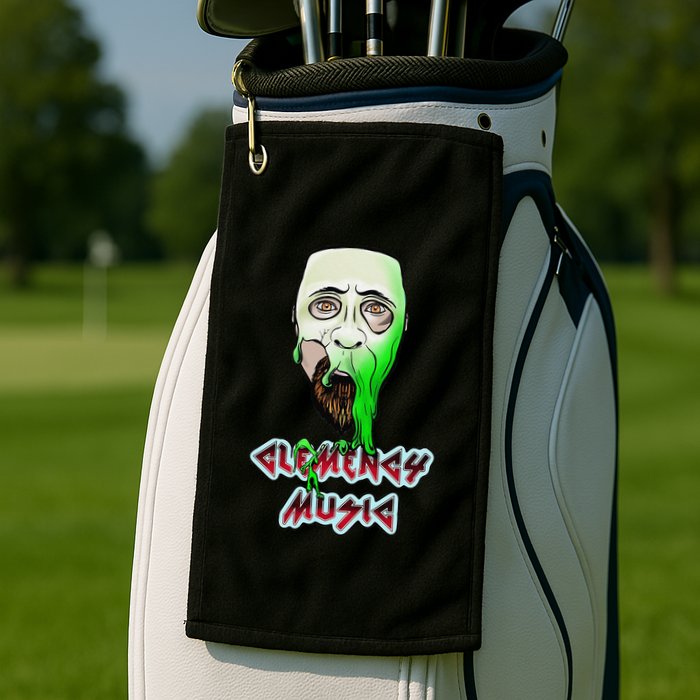 Clemency Music Melt Golf Towel