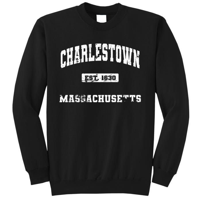 Charlestown Massachusetts MA State Vintage Athletic Style Sweatshirt