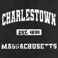 Charlestown Massachusetts MA State Vintage Athletic Style Beanie