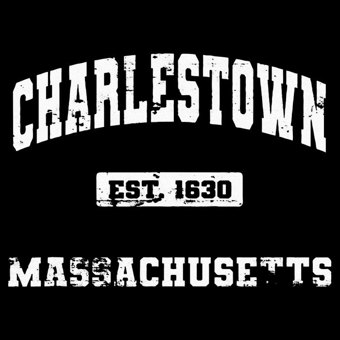 Charlestown Massachusetts MA State Vintage Athletic Style Womens Tank Top