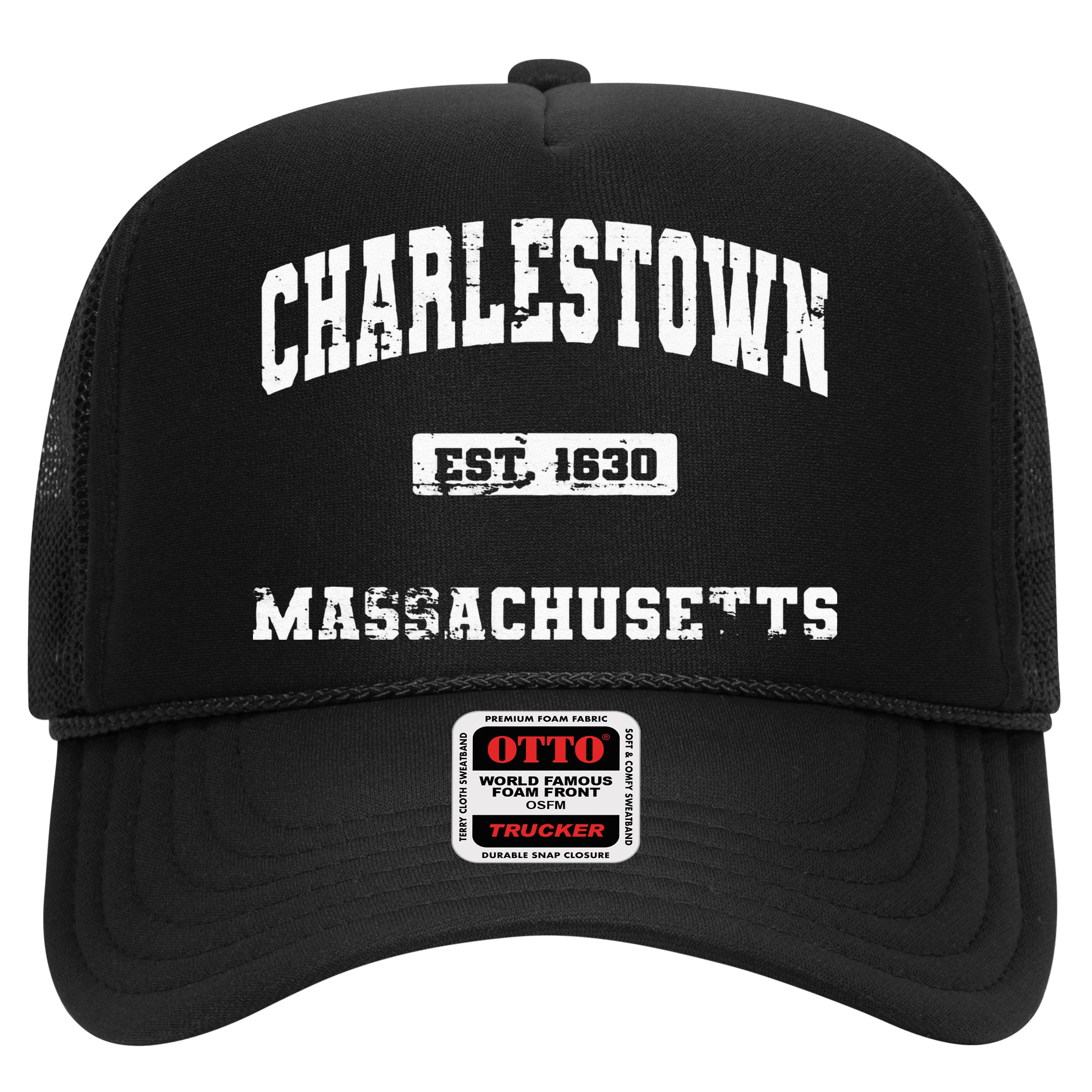 Charlestown Massachusetts MA State Vintage Athletic Style Hat