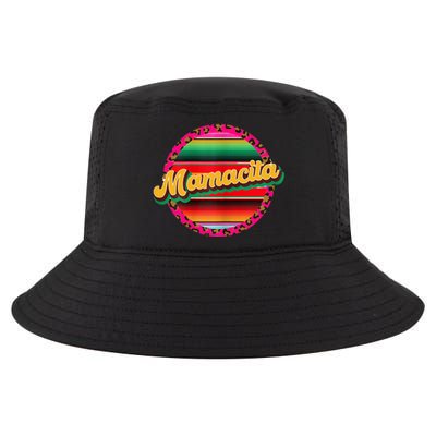 Cool Mamacita Mexican Mom Leopard Serape Cinco De Mayo Funny Gift Cool Comfort Performance Bucket Hat