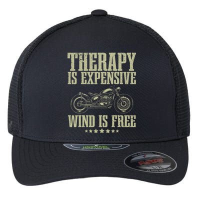 Cool Motorcycle Motorcycle Lovers Bike Rider Flexfit Unipanel Trucker Cap