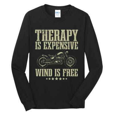 Cool Motorcycle Motorcycle Lovers Bike Rider Tall Long Sleeve T-Shirt