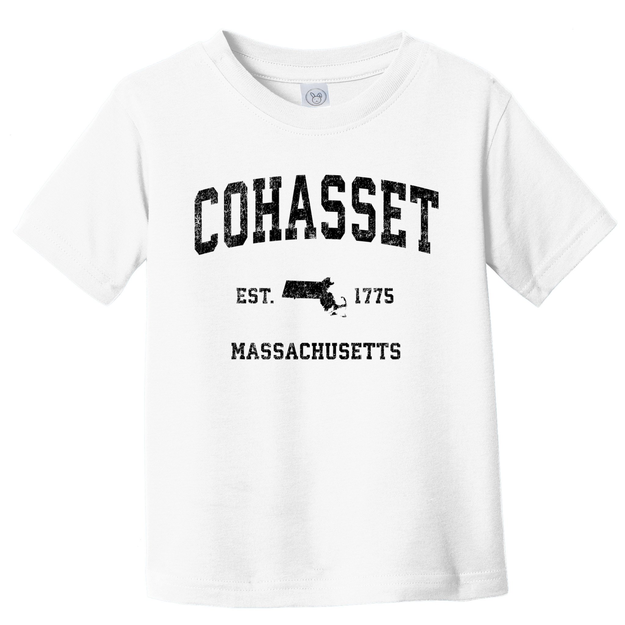 Cohasset Massachusetts Ma Vintage Established Sports Design Toddler T-Shirt
