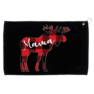 Cute Mama Moose Christmas Gift Family Matching Moose Lover Funny Gift Grommeted Golf Towel