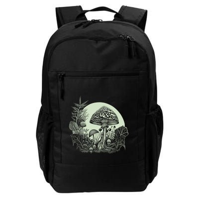 Cottagecore Moon Mushrooms Plants And Trees Gift Backpack