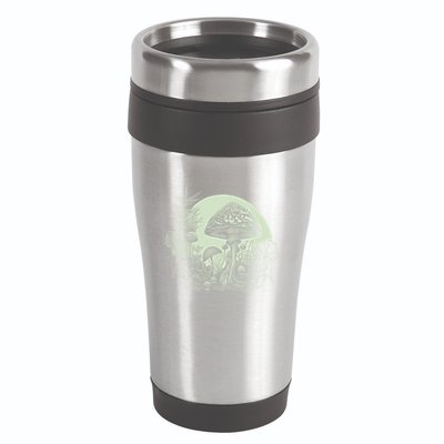 Cottagecore Moon Mushrooms Plants And Trees Gift 16oz Travel Tumbler